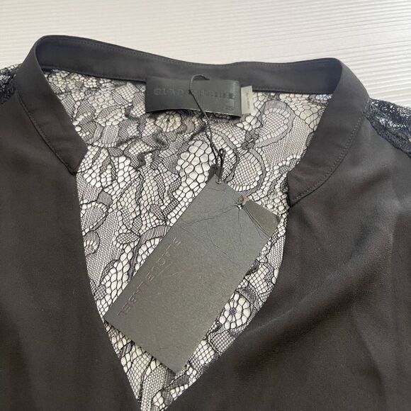 NWT BLAQUE LABEL Black Lacey Bodysuit Size XS NEW - Picture 4 of 12